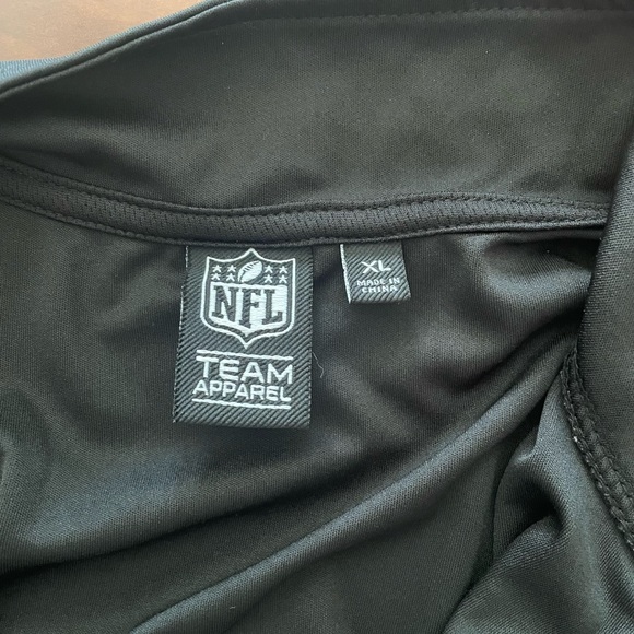 NFL Apparel, Steelers 1/4 Zip Light Weight Pull Over, SZ XL - Picture 4 of 4